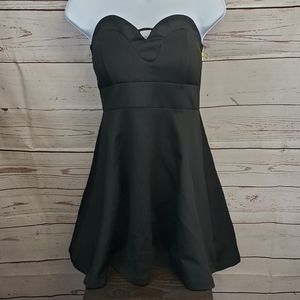 seductions black dress